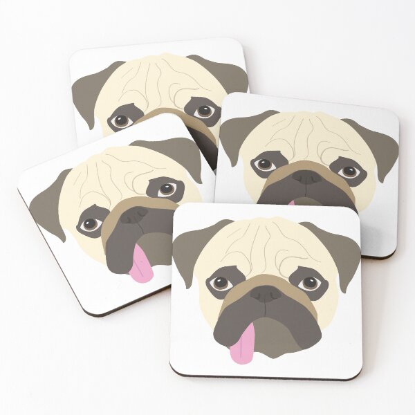 Item preview, El Pug Con La Lengua designed and sold by Sarah Ferree.