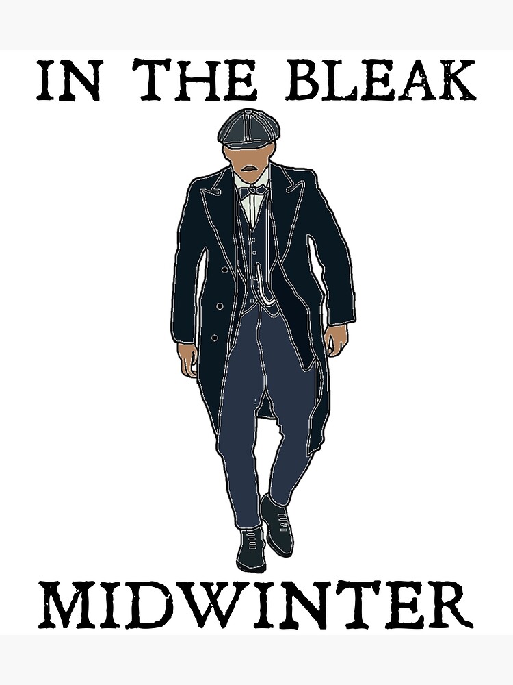 "Arthur Shelby - In the bleak midwinter: Peaky Blinders" Photographic