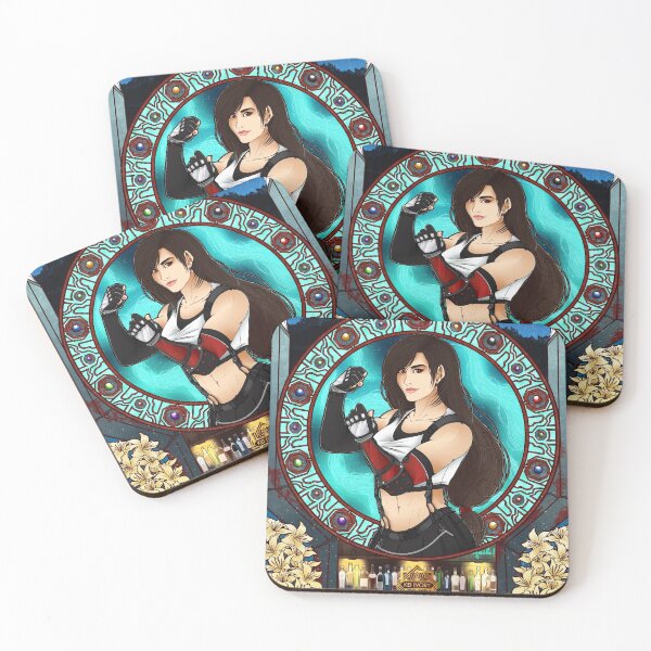 Item preview, Tifa Lockhart - Art Nouveau designed and sold by Kei-Ivory.