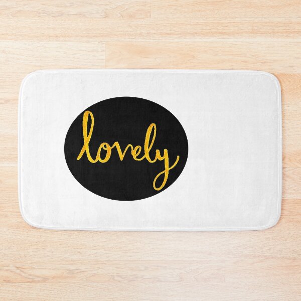 Item preview, Simply Lovely - Blck designed and sold by RadCreative.