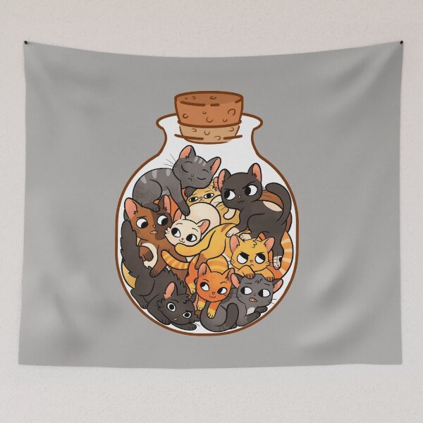 Item preview, Bottle of Cats designed and sold by katiecrumpton.