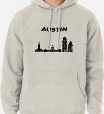 Austin Skyline, Texas, USA Pullover Hoodie
