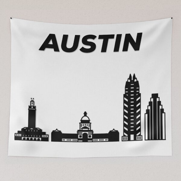 Item preview, Austin Skyline, Texas, USA designed and sold by marosharaf.