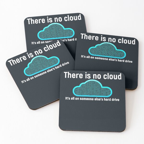 Item preview, There is no cloud... Funny computer tech humor designed and sold by ScienceIsFun.