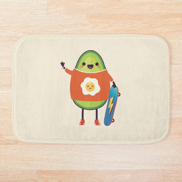 Item preview, Avo-Kiddo with Skateboard designed and sold by Daisy Beatrice.