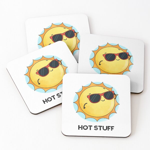 Item preview, Hot Stuff Funny Sun Puns  designed and sold by punnybone.