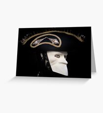 Venetian Mask Greeting Card