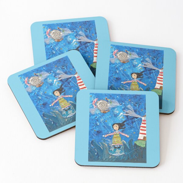 Sea Dream Coasters (Set of 4)