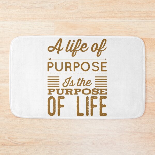 Item preview, A life of purpose is the purpose of life  designed and sold by Kerry Pritchard.