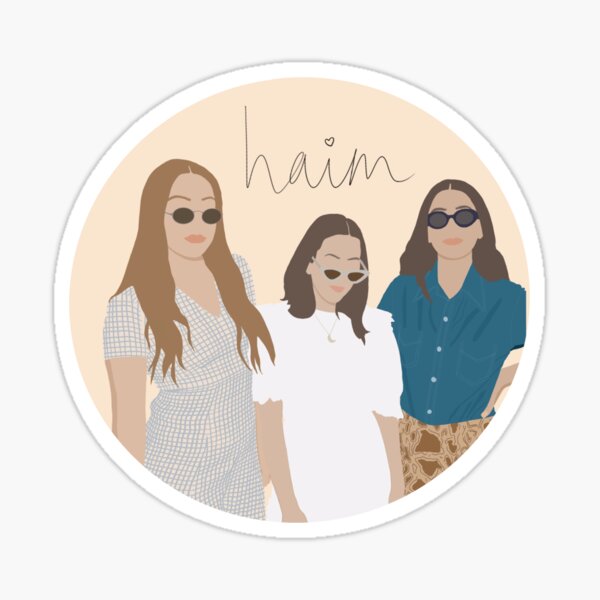 Vista previa del artículo con la obra «HAIM - Estilo 3», diseñado y vendido por Maddison Green.