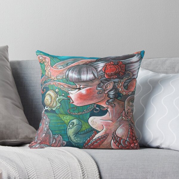 Item preview, Mermaid's Breakfast - Watercolor painting designed and sold by Mark Sheard.
