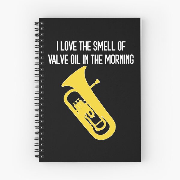Item preview, Euphonium - I love the smell of valve oil in the morning, funny Euphonium/ Baritone gift idea designed and sold by HEJAshirts.