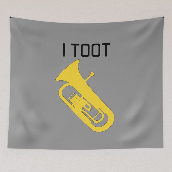 Item preview, Euphonium - I TOOT, funny Euphonium/ Baritone gift idea designed and sold by HEJAshirts.