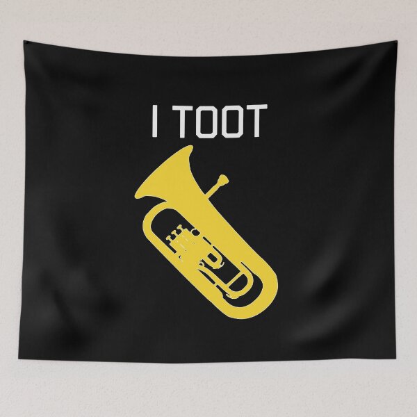 Item preview, Euphonium - I TOOT, funny Euphonium/ Baritone gift idea designed and sold by HEJAshirts.