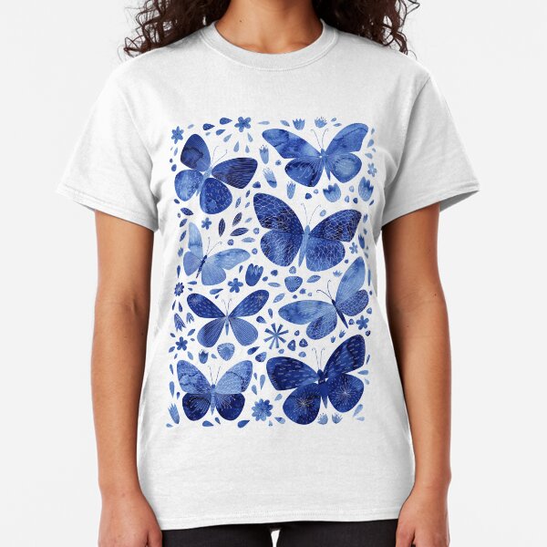 Blue Butterflies Classic T-Shirt