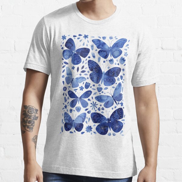 Blue Jay Winter Garden T-shirt for Sale by Tangerine-Tane, Redbubble