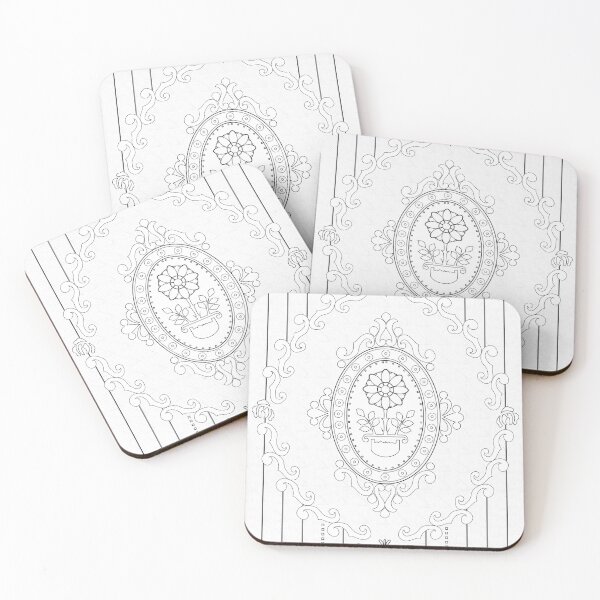 Item preview, Baroque Wallpaper in Photcopy designed and sold by pASob-dESIGN.