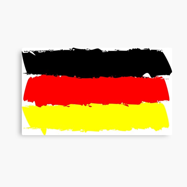 Deutschland Flagge Leinwanddruck
