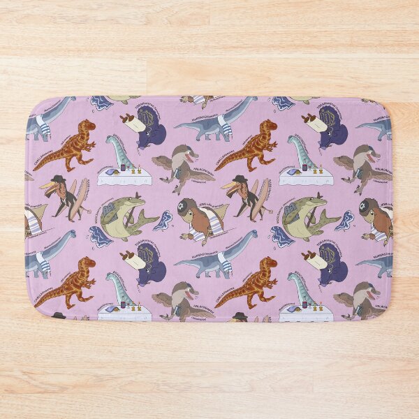 Item preview, Mesozoic Jews Pattern - Pink designed and sold by SnowWolpard.