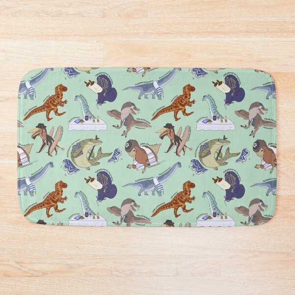 Item preview, Mesozoic Jews Pattern - Mint designed and sold by SnowWolpard.
