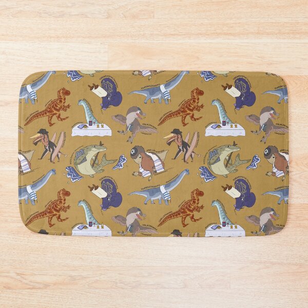 Item preview, Mesozoic Jews Pattern - Gold designed and sold by SnowWolpard.