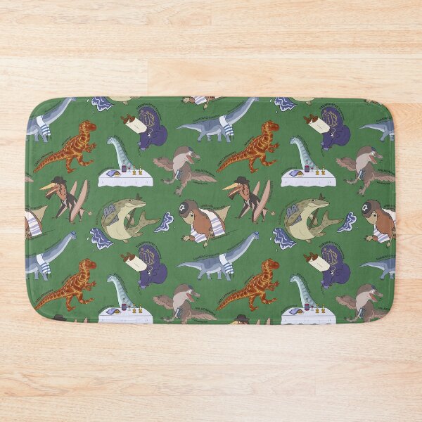 Item preview, Mesozoic Jews Pattern - Forest designed and sold by SnowWolpard.