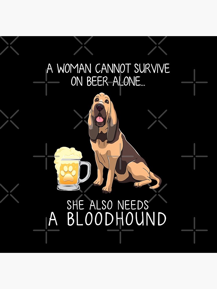 funny bloodhound