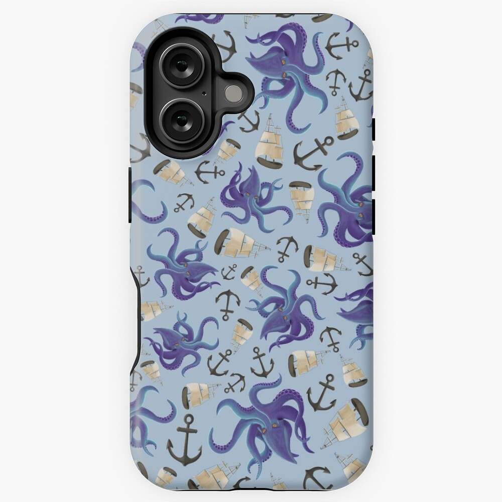 Aperçu de l'œuvre Coque antichoc iPhone créée et vendue par BarracudApps.