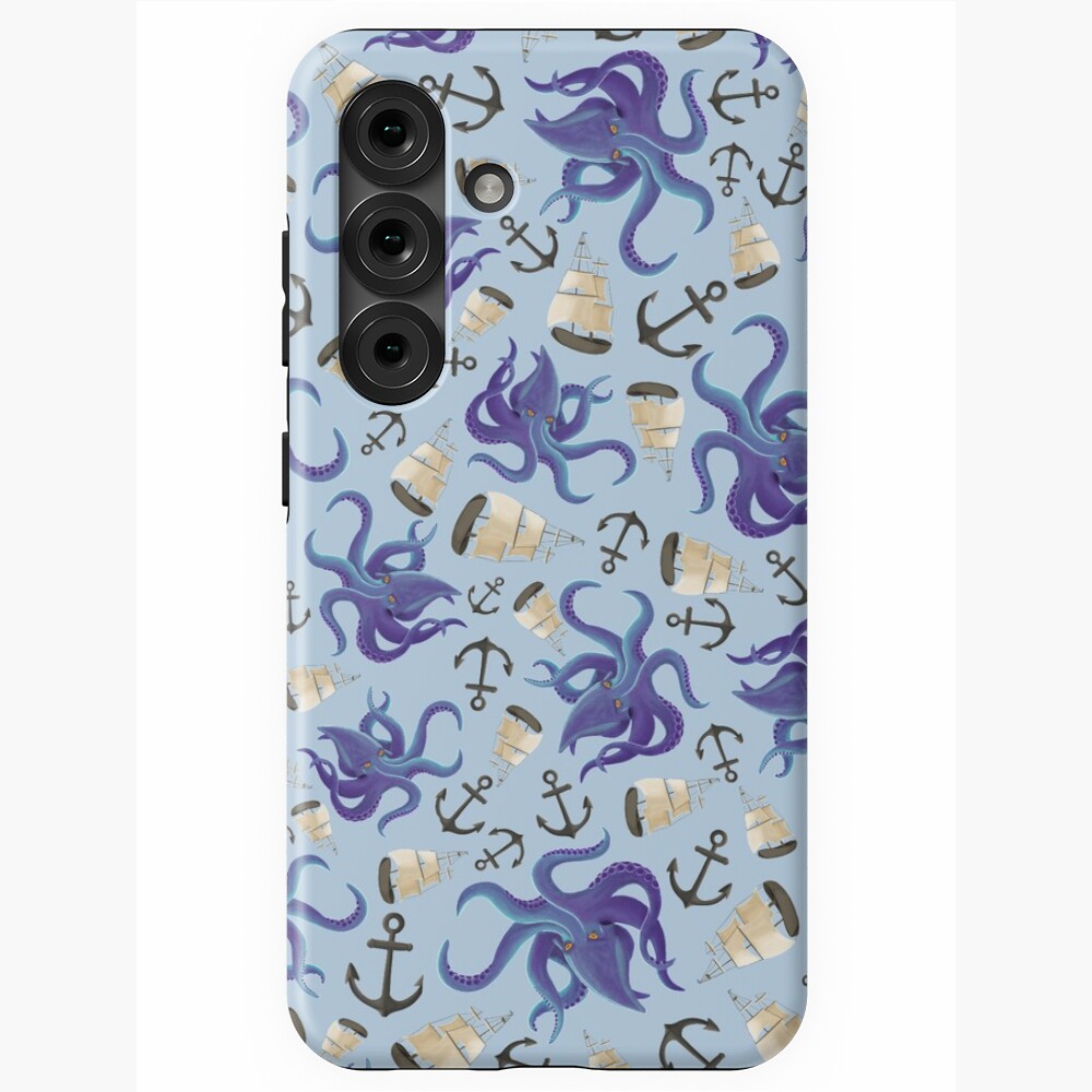 Aperçu de l'œuvre Coque antichoc Samsung Galaxy créée et vendue par BarracudApps.