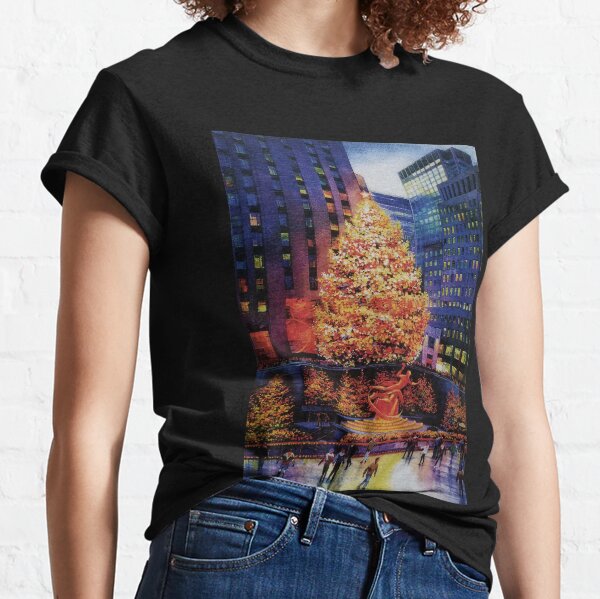  HIKO23 New York Times Square T Shirts for Women