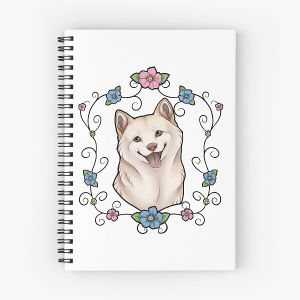Artikelvorschau, Fröhliche Shiba - Creme entworfen und verkauft von KrisFerrets.