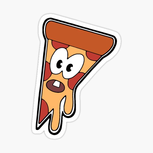 Invader Zim Pizza Decal Sticker