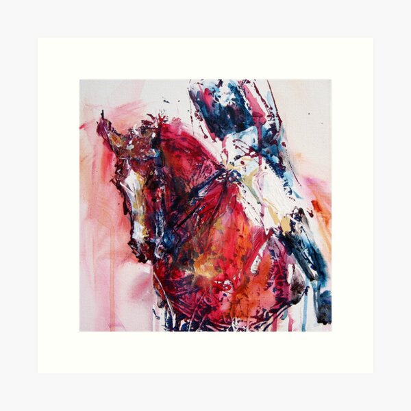 Dressage No.3 Art Print