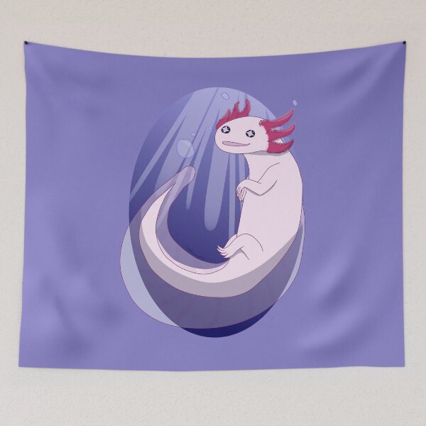Item preview, Little Axolotl designed and sold by oakwyrm.