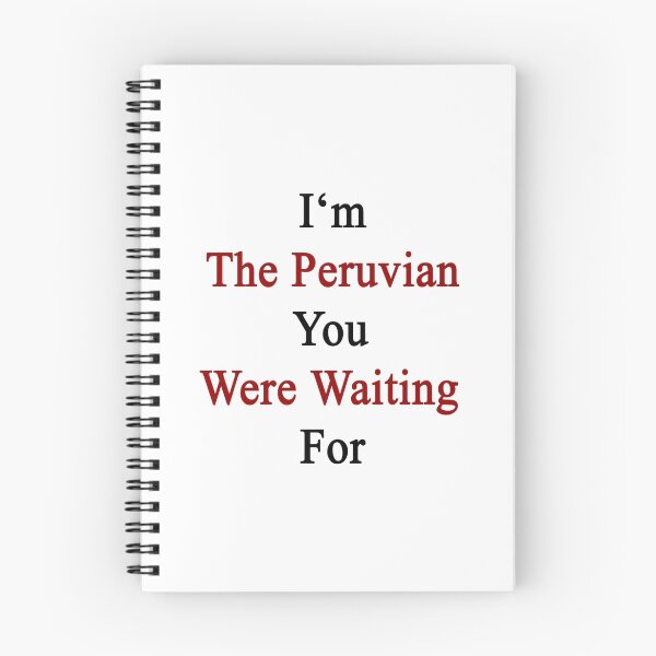 Aperçu de l'œuvre I'm The Peruvian You Were Waiting For créée et vendue par supernova23.