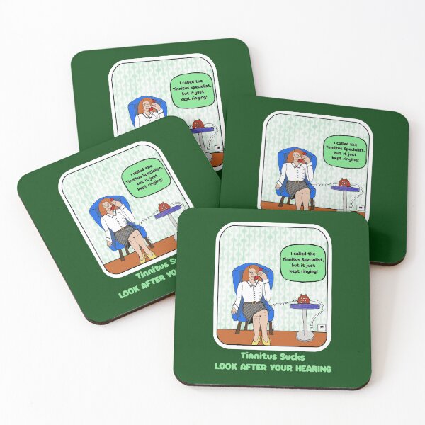 Item preview, Tinnitus Sucks Look After Your Hearing  designed and sold by emmafifield.
