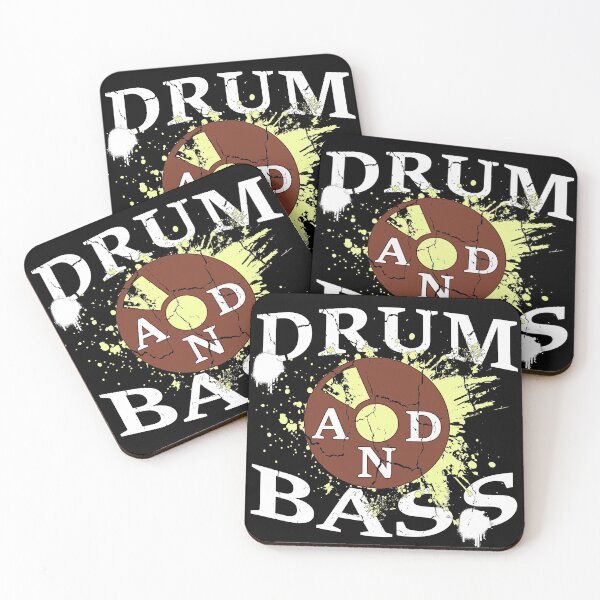 Item preview, Drum and bass music, vinyl record designed and sold by shurikaner.