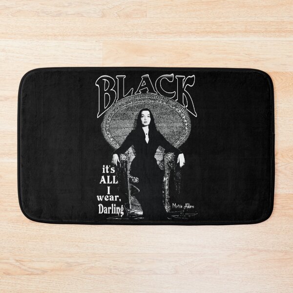 Item preview, "BLACK- It's All I Wear"- Morticia Addams designed and sold by torg.