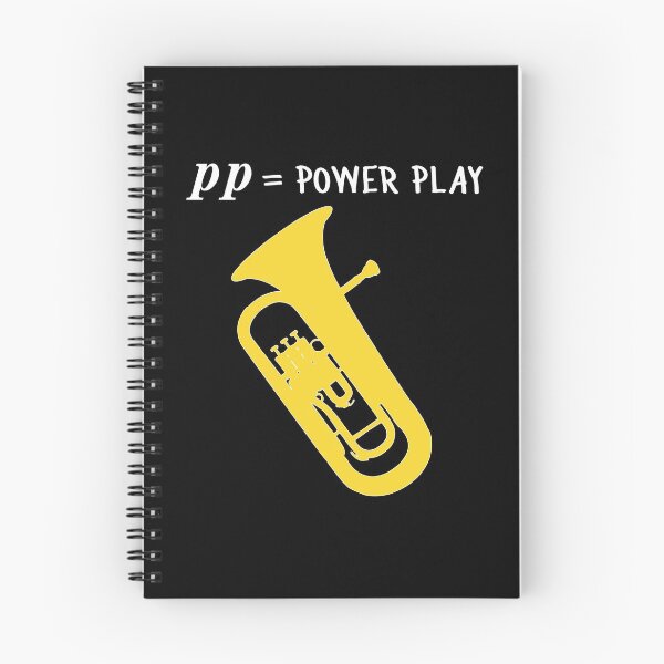 Item preview, Euphonium - pp = power play, funny Euphonium/ Baritone gift idea designed and sold by HEJAshirts.