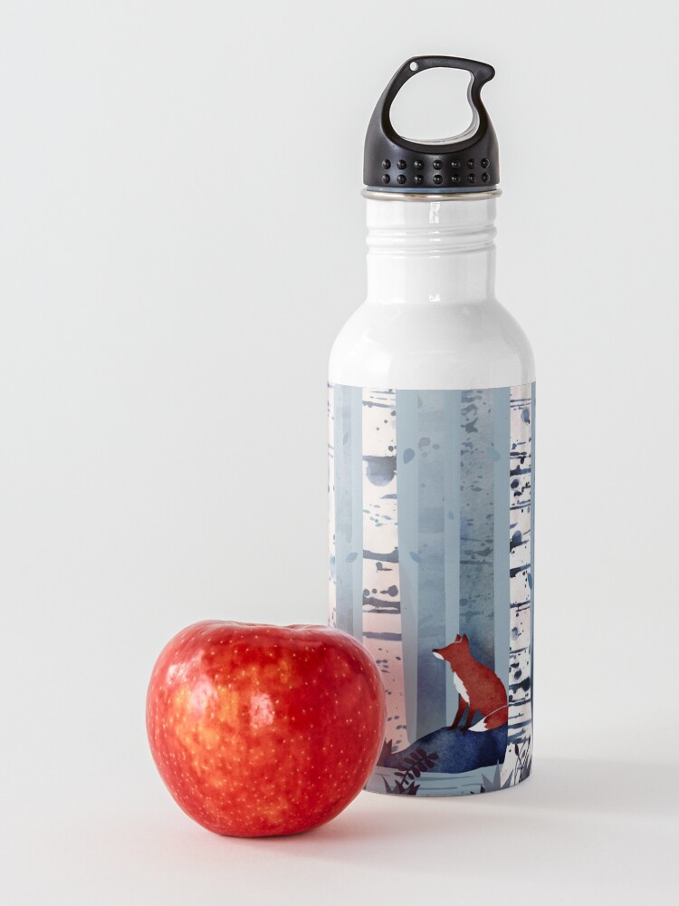 Alternate view of The Birches (in Blue) Water Bottle
