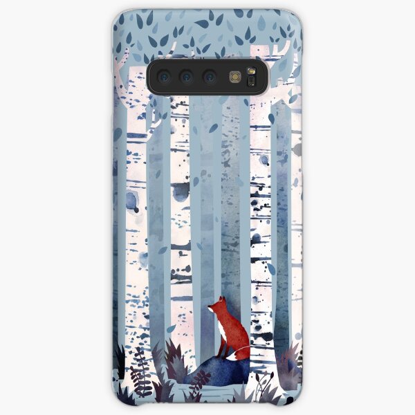 The Birches (in Blue) Samsung Galaxy Snap Case