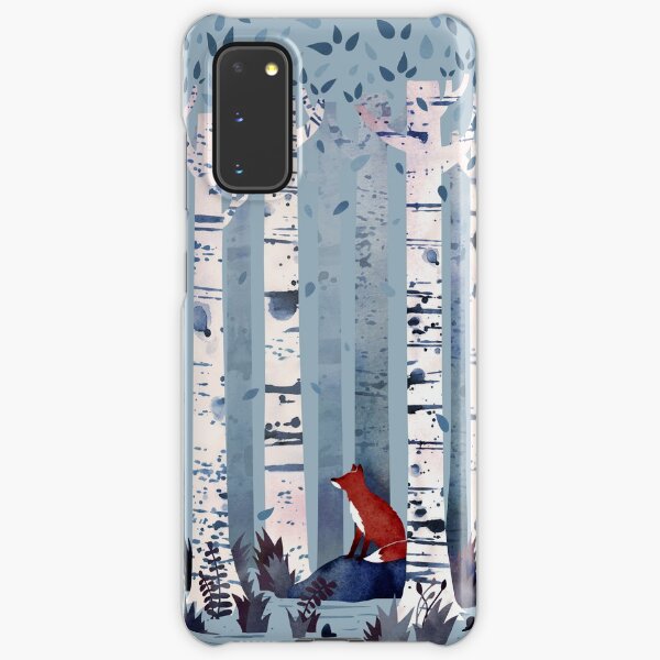 The Birches (in Blue) Samsung Galaxy Snap Case