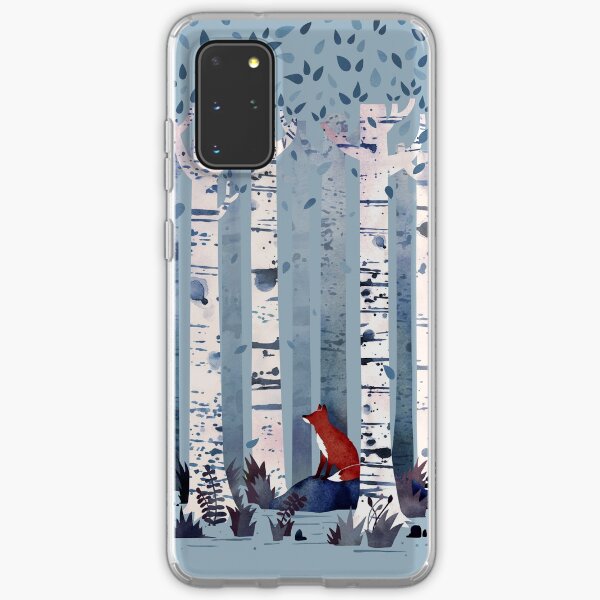 The Birches (in Blue) Samsung Galaxy Soft Case