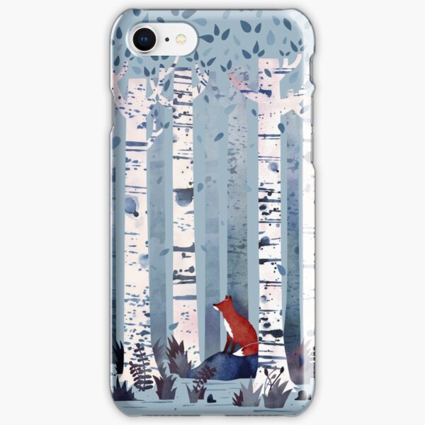 The Birches (in Blue) iPhone Snap Case