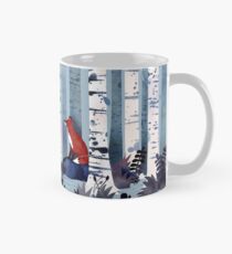 The Birches (in Blue) Classic Mug