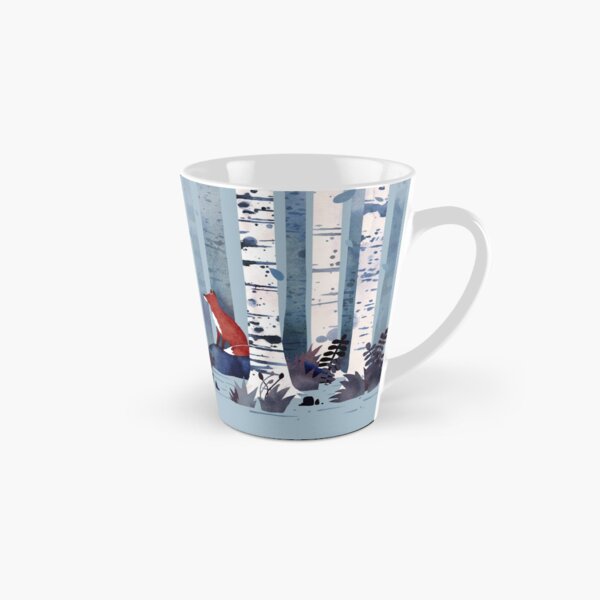 The Birches (in Blue) Tall Mug
