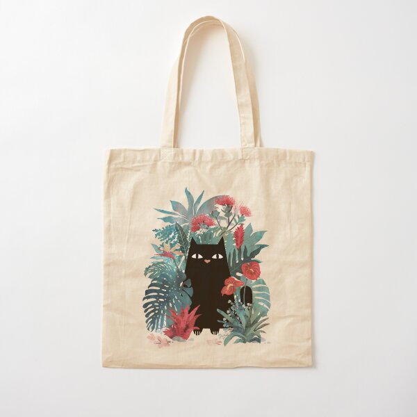 Popoki Cotton Tote Bag