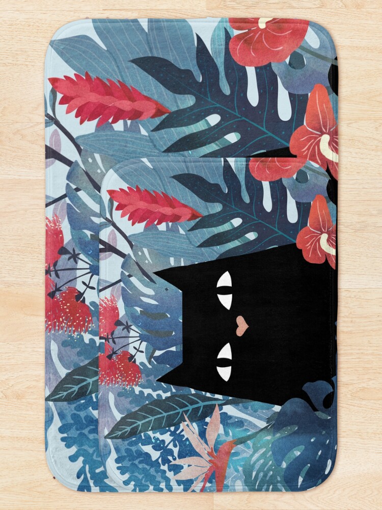 Alternate view of Popoki Bath Mat