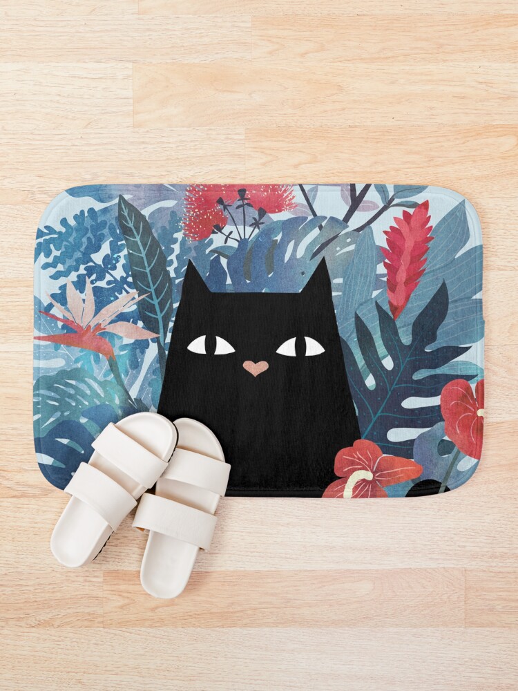 Alternate view of Popoki Bath Mat