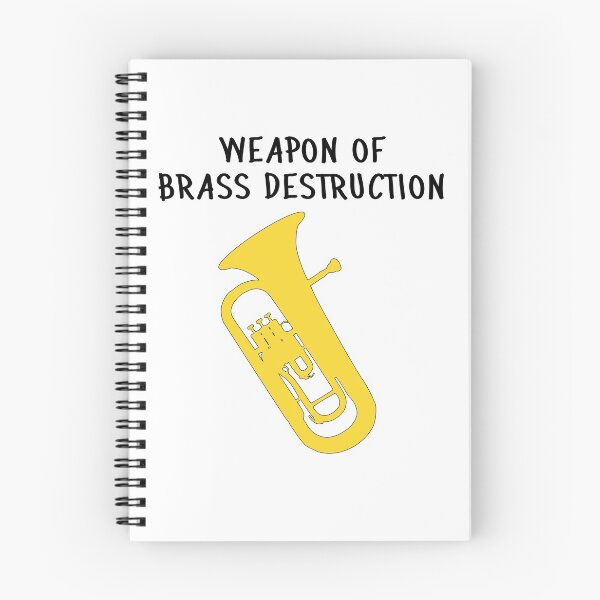 Item preview, Euphonium - Weapon of brass destruction, funny Euphonium/ Baritone gift idea designed and sold by HEJAshirts.